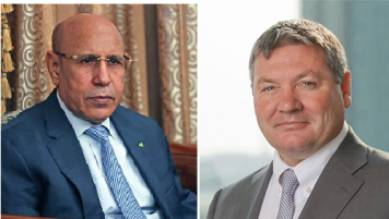 Ghazouani échange avec Kinross sur les moyens de soutenir la transformation locale des minerais