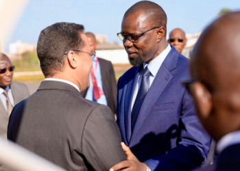 Coopération: Le PM sénégalais Sonko accueille à Dakar son homologue mauritanien Diay