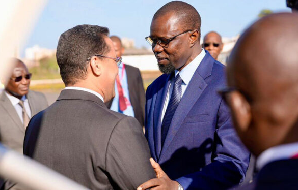 Coopération: Le PM sénégalais Sonko accueille à Dakar son homologue mauritanien Diay