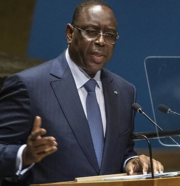 Macky Sall se présente comme candidat au poste de secrétaire général de l’ONU