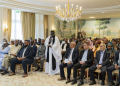 Le Président Ghazouani rencontre les membres de la communauté mauritanienne en France
