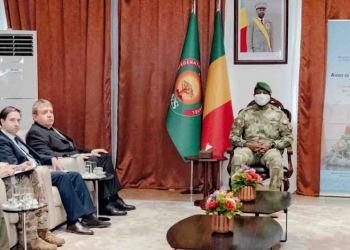 Urgent : Le Président de la Transition malienne Assimi a reçu l&rsquo;Ambassadeur russe