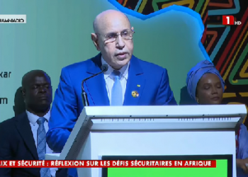 Forum international de Dakar : Ghazouani plaide pour la gouvernance et l&rsquo;unité africaine