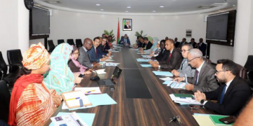 Réunion d&rsquo;évaluation du programme d’urgence pour l’accès universel aux services essentiels au niveau de Nouakchott