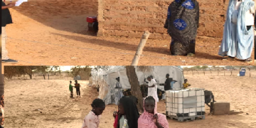 Assaba : De brillants élèves sous des bâches déchirées dans la localité rurale de Gvave Guerjma