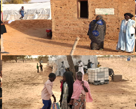 Assaba : De brillants élèves sous des bâches déchirées dans la localité rurale de Gvave Guerjma
