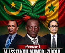 Réponse à M. Isselkou Ahmed Izidbih