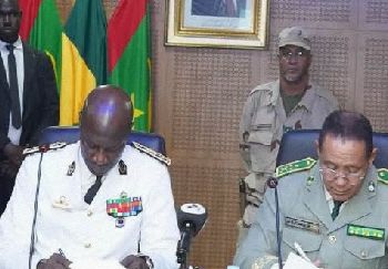 Sécurité frontalière : accord stratégique signé entre les armées mauritanienne et sénégalaise
