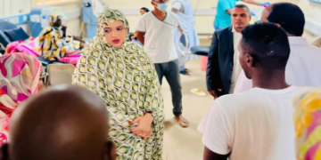 Mauritanie : La ministre Savia Mint Entahah au chevet des insuffisants rénaux à Atar